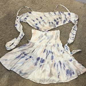 Tie Dye Silk 2 Piece Set